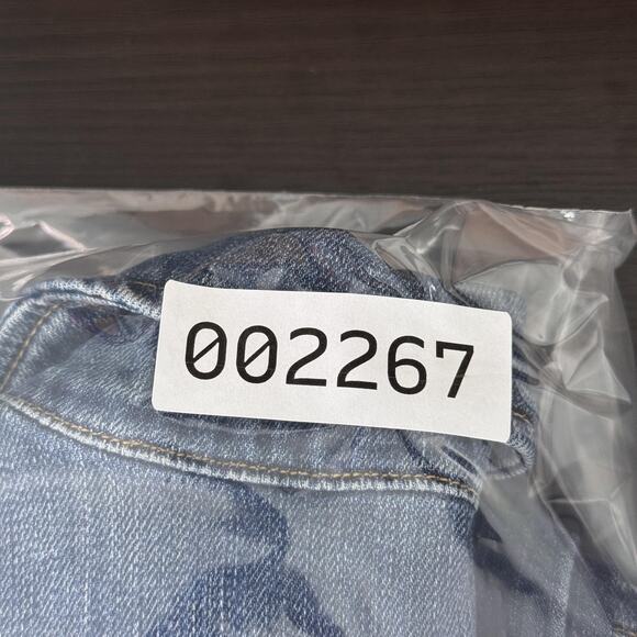 Nili Lotan Cannes Denim Jumpsuit Womens 4 Zip Front Workwear Utility Dark Blue - Picture 12 of 12